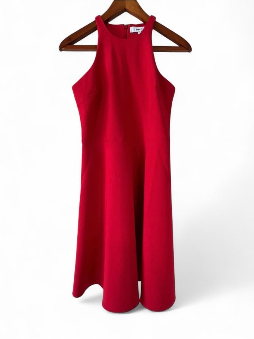 Likely Red Scuba Fit & Flare Sleeveless Dress Size 4